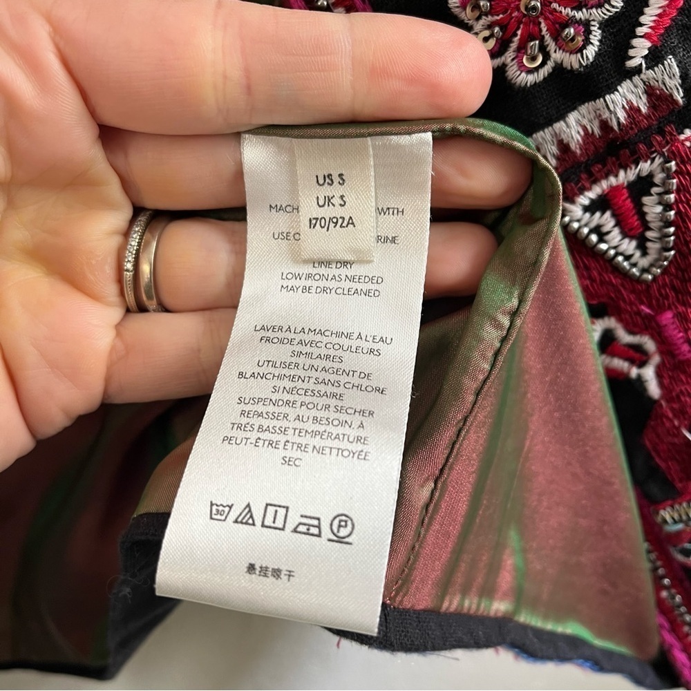 BY ANTHROPOLOGIE Abstract Embroidered Jacket - Picture 9 of 11